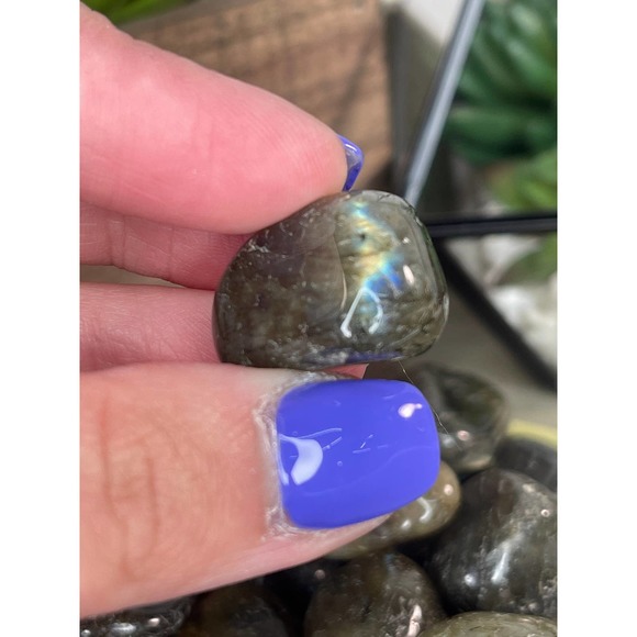 Labradorite Tumbled Stone Crystal Intuitively Chosen Large - Picture 6 of 7